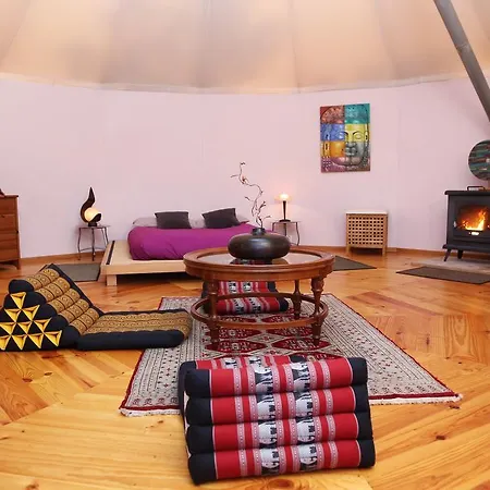 豪华帐篷 Yurta Mongola Delta Del Ebro 卡马尔莱斯
