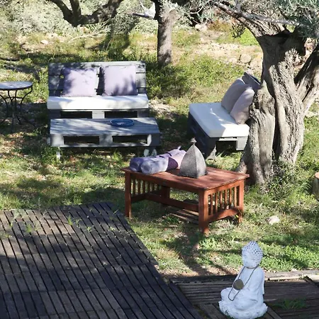 Yurta Mongola Delta Del Ebro 豪华帐篷 卡马尔莱斯