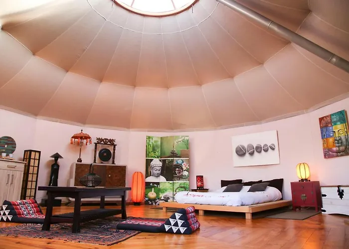 Yurta Mongola Delta Del Ebro 豪华帐篷